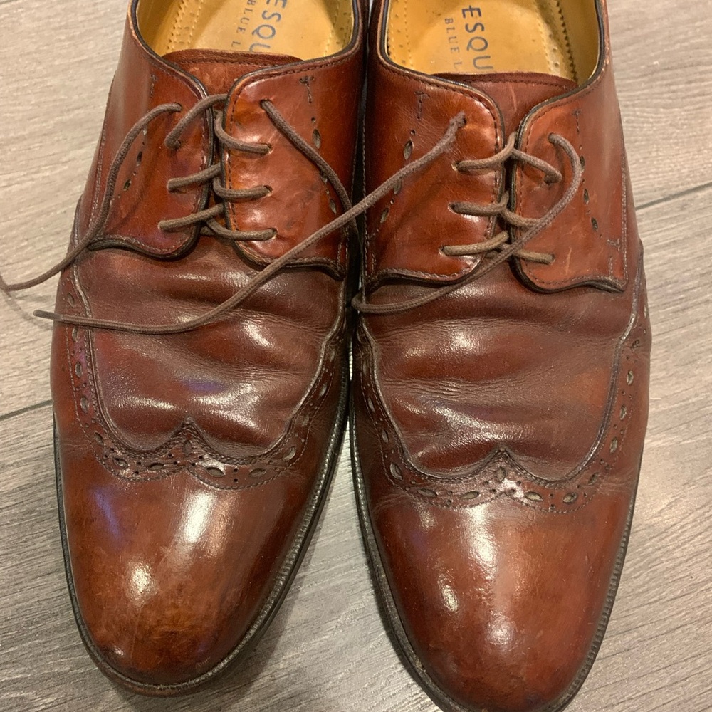 Brown Leather Men's Shoes